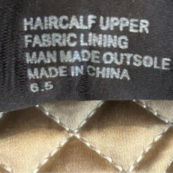 Birdies The Sterling Slip on Smoking Loafer in Cheetah Calf Hair 6.5 - Picture 7 of 10